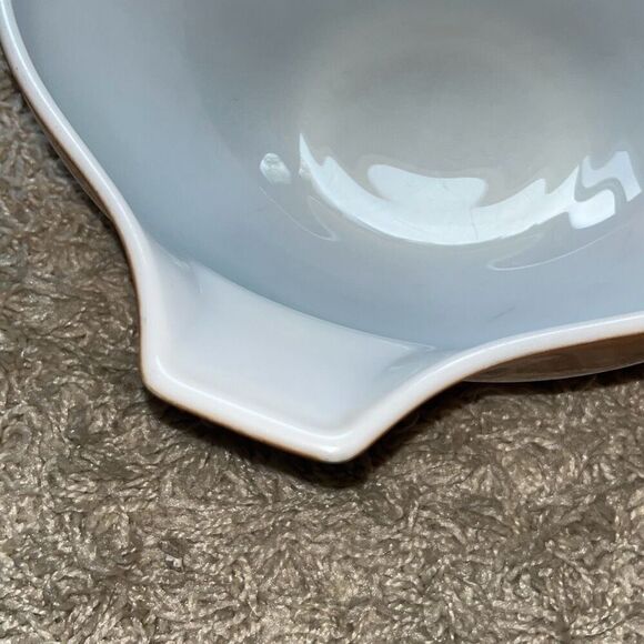 Pyrex Early Americana Cinderella 4 Qt Casserole Mixing Bowl Brown Americana 444 - Picture 5 of 16